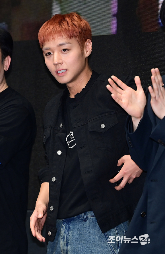 포토] '왕사남' 박지훈, 오렌지 헤어 단종오빠 '아이돌 비주얼 복귀'