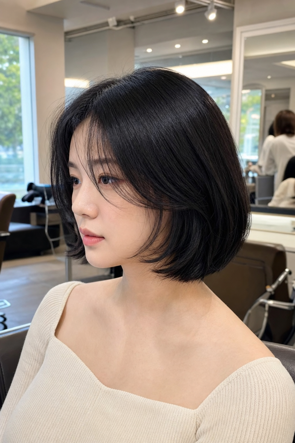 일상 손질로 연결하기 쉬운 미니멀 헤어 표현
