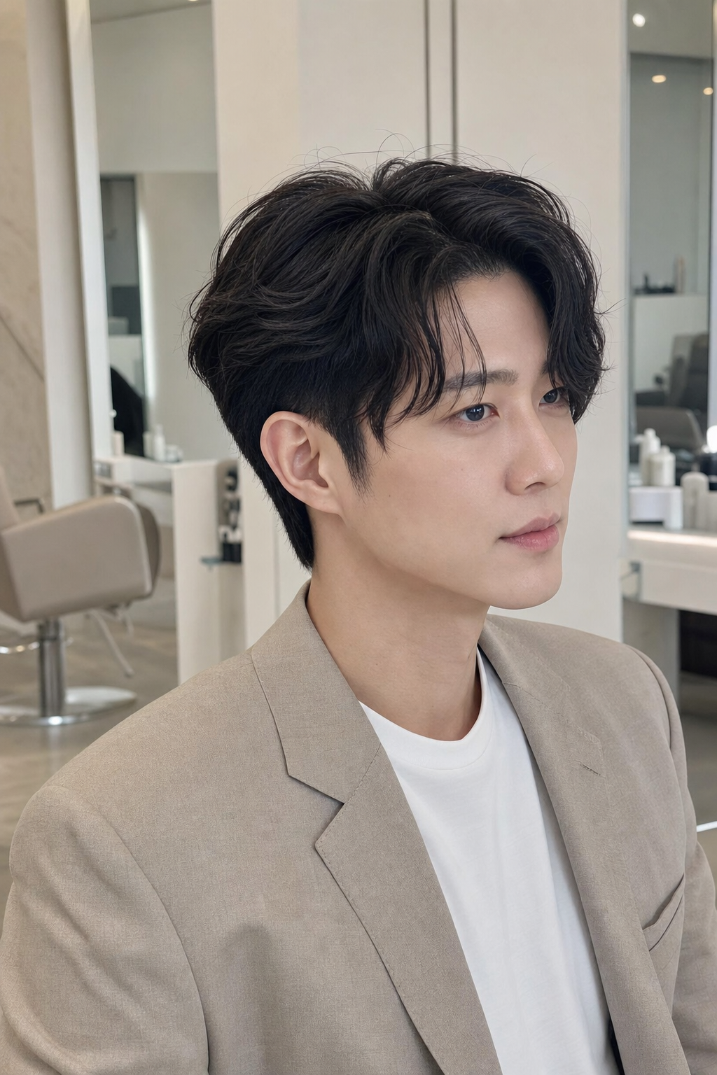 깔끔함과 댄디함이 돋보이는 가일컷 스타일