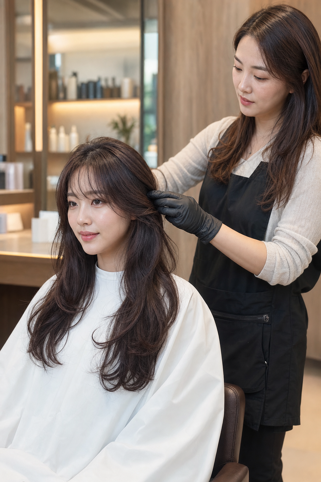 전문가의 손길로 완성되는 빌드펌 시술 과정