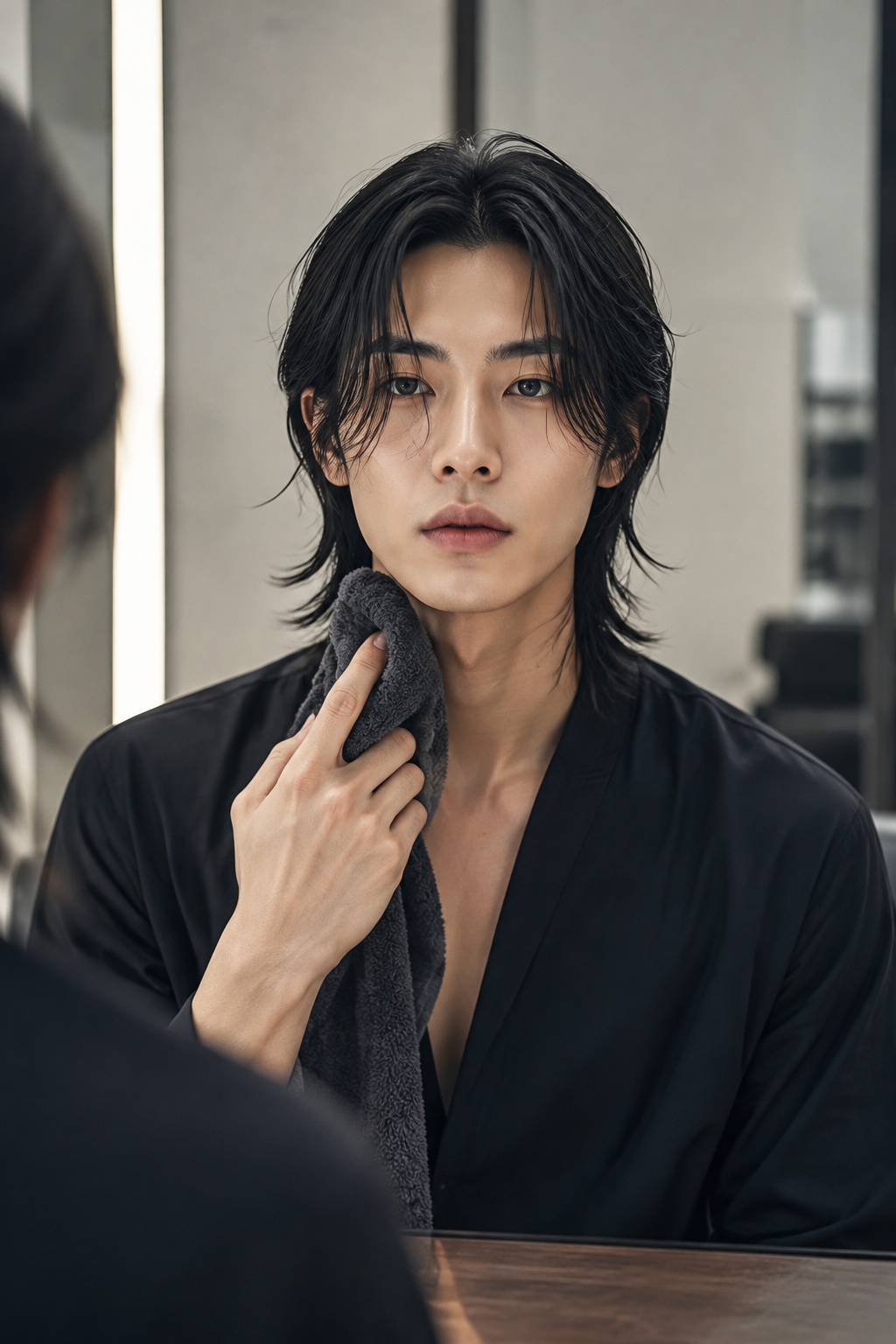남성 블랙헤드 관리 이미지