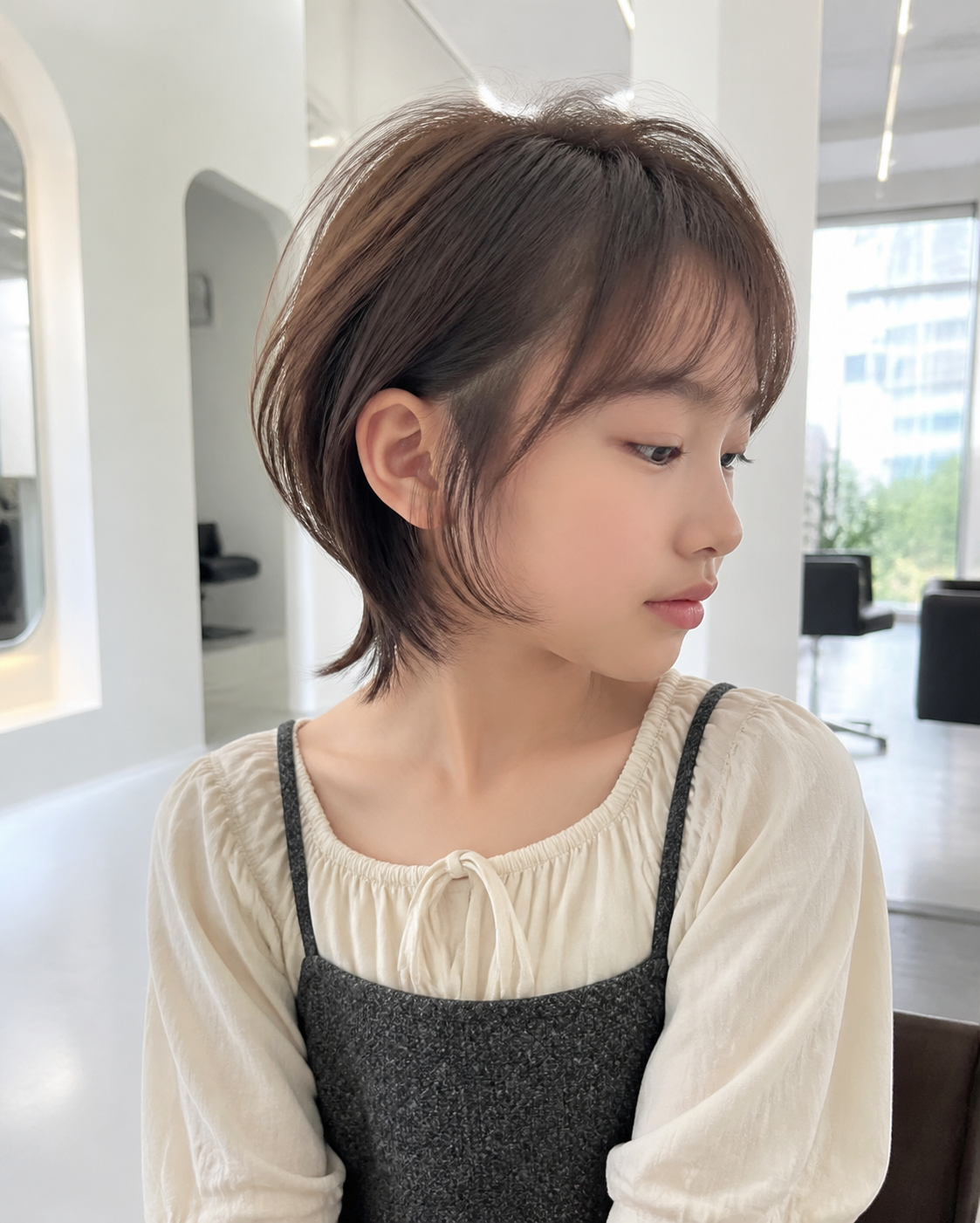 아이에게 잘 어울리는 울프컷과 울프펌