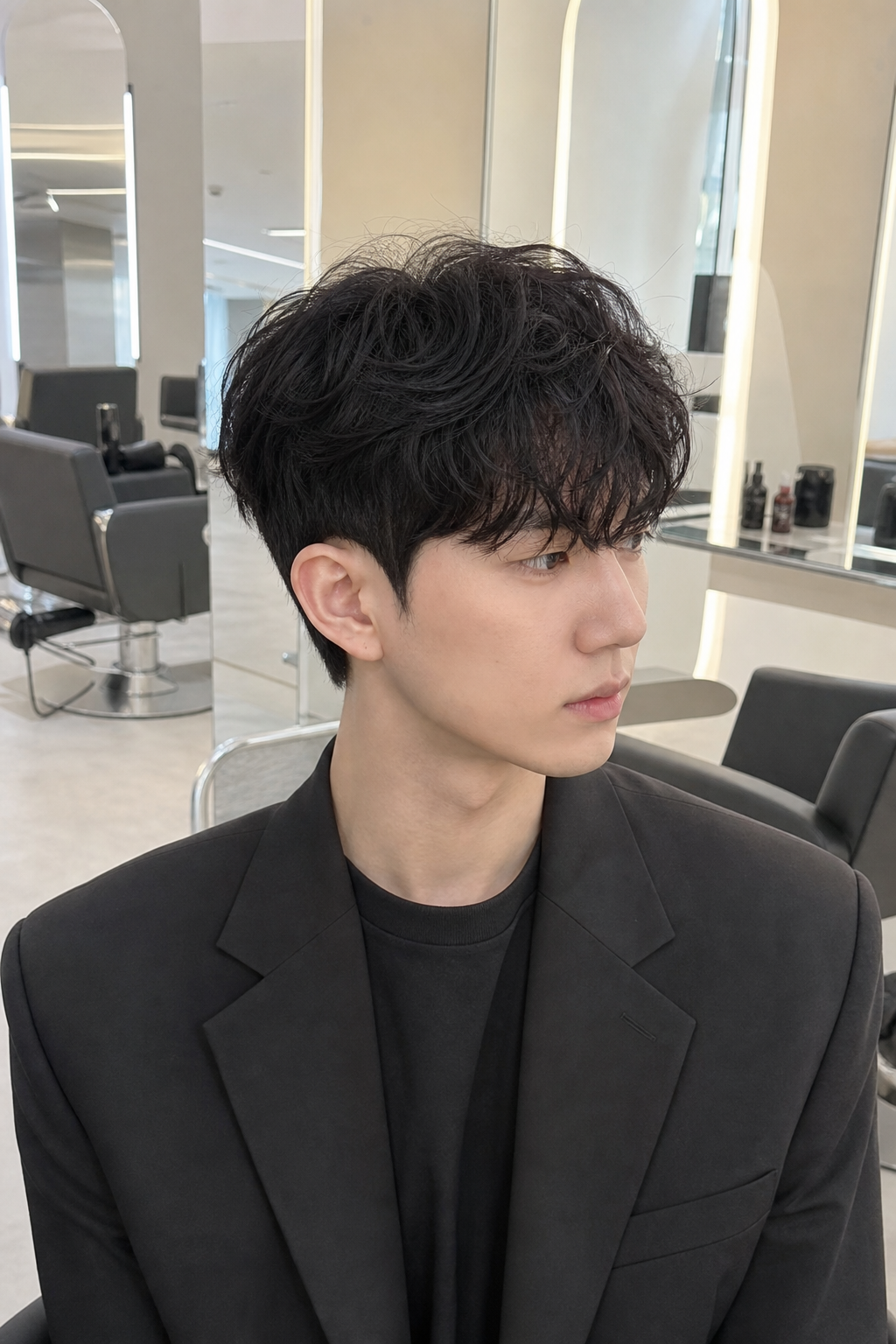 깔끔하고 세련된 투블럭 댄디컷