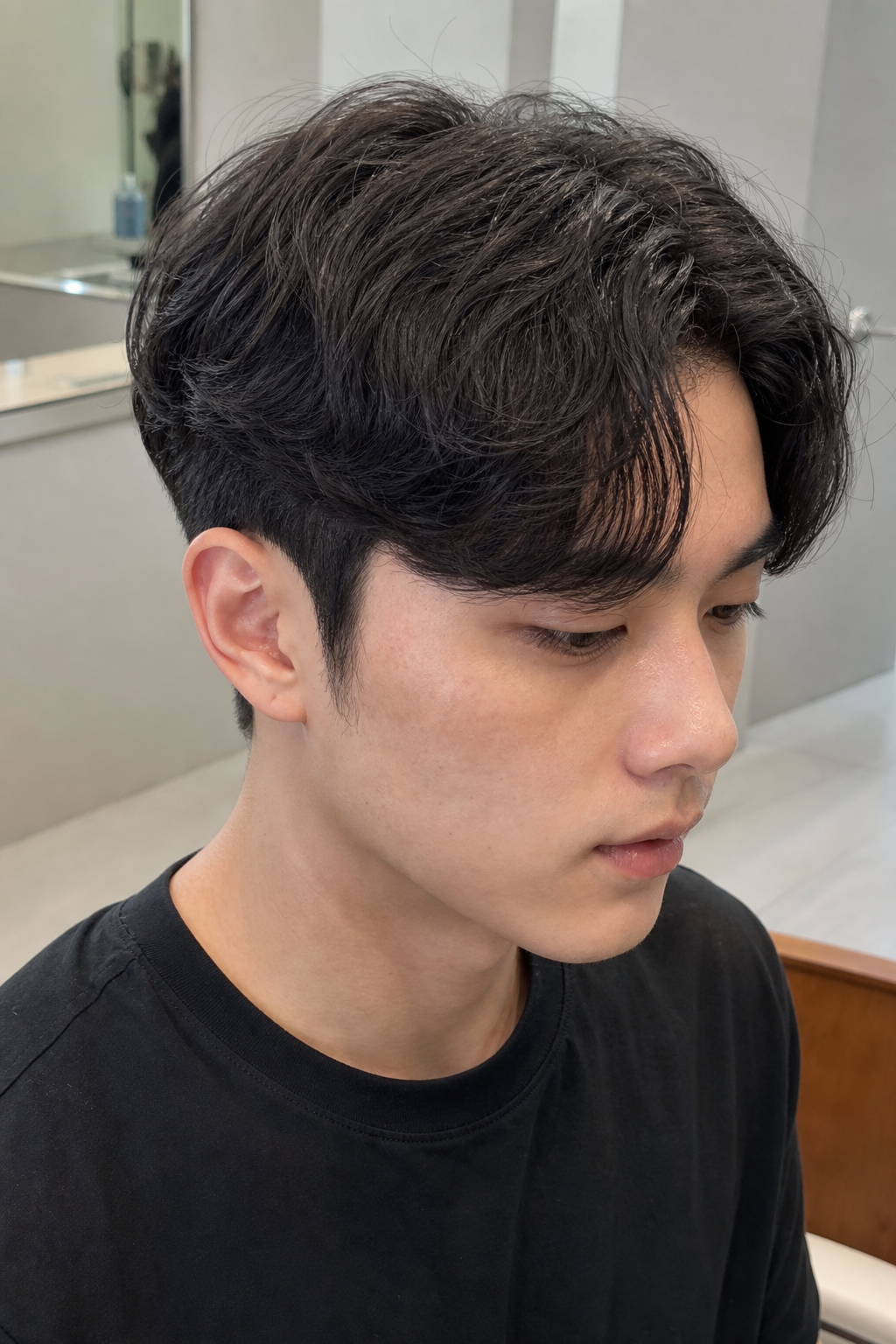자연스러운 흐름이 돋보이는 애즈펌 디테일