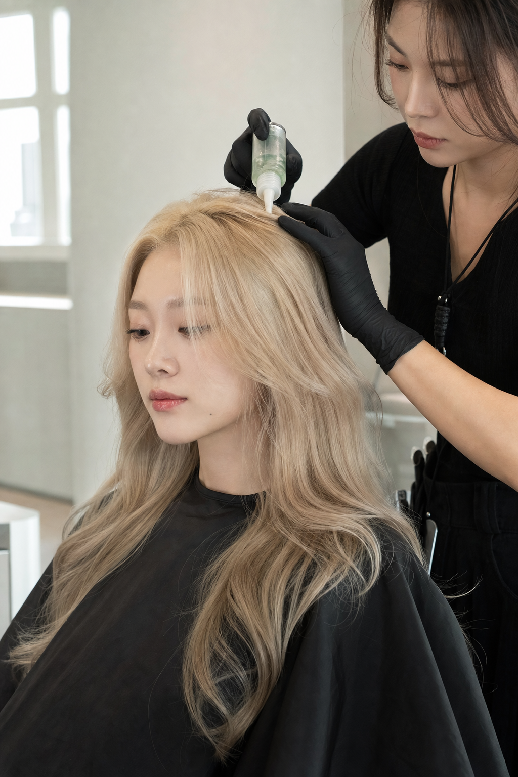전문가의 손길로 받는 살롱 두피 클리닉
