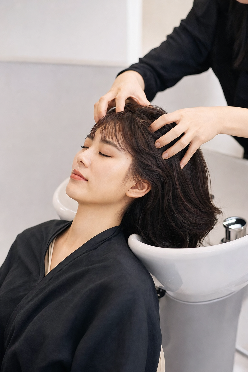 새치 염색과 함께 받는 전문적인 두피 관리로 모발 건강 유지