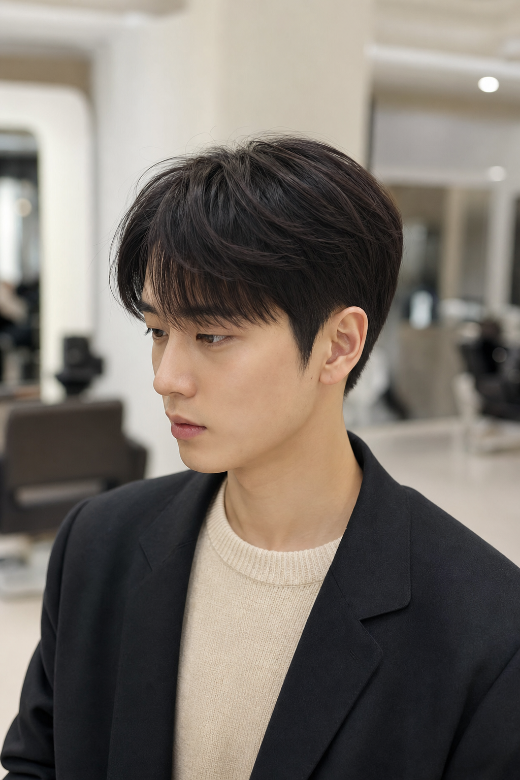 꾸안꾸 스타일의 정석: 자연스러운 볼륨감과 슬림한 옆라인
