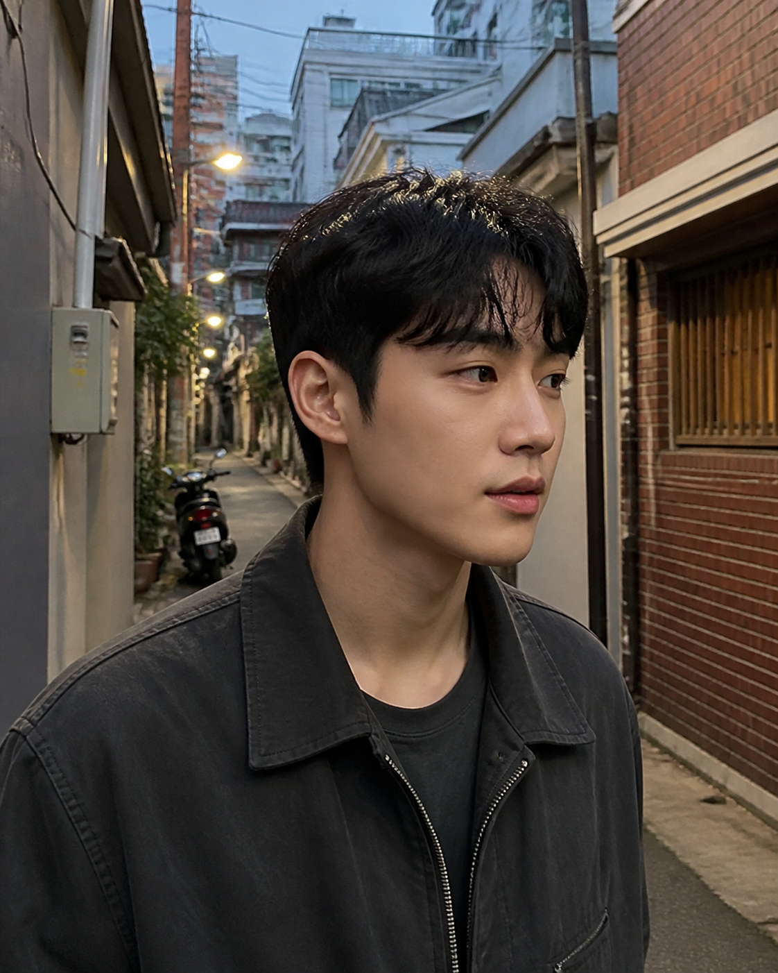 골목길에서 포착한 내추럴 스트리트 스냅