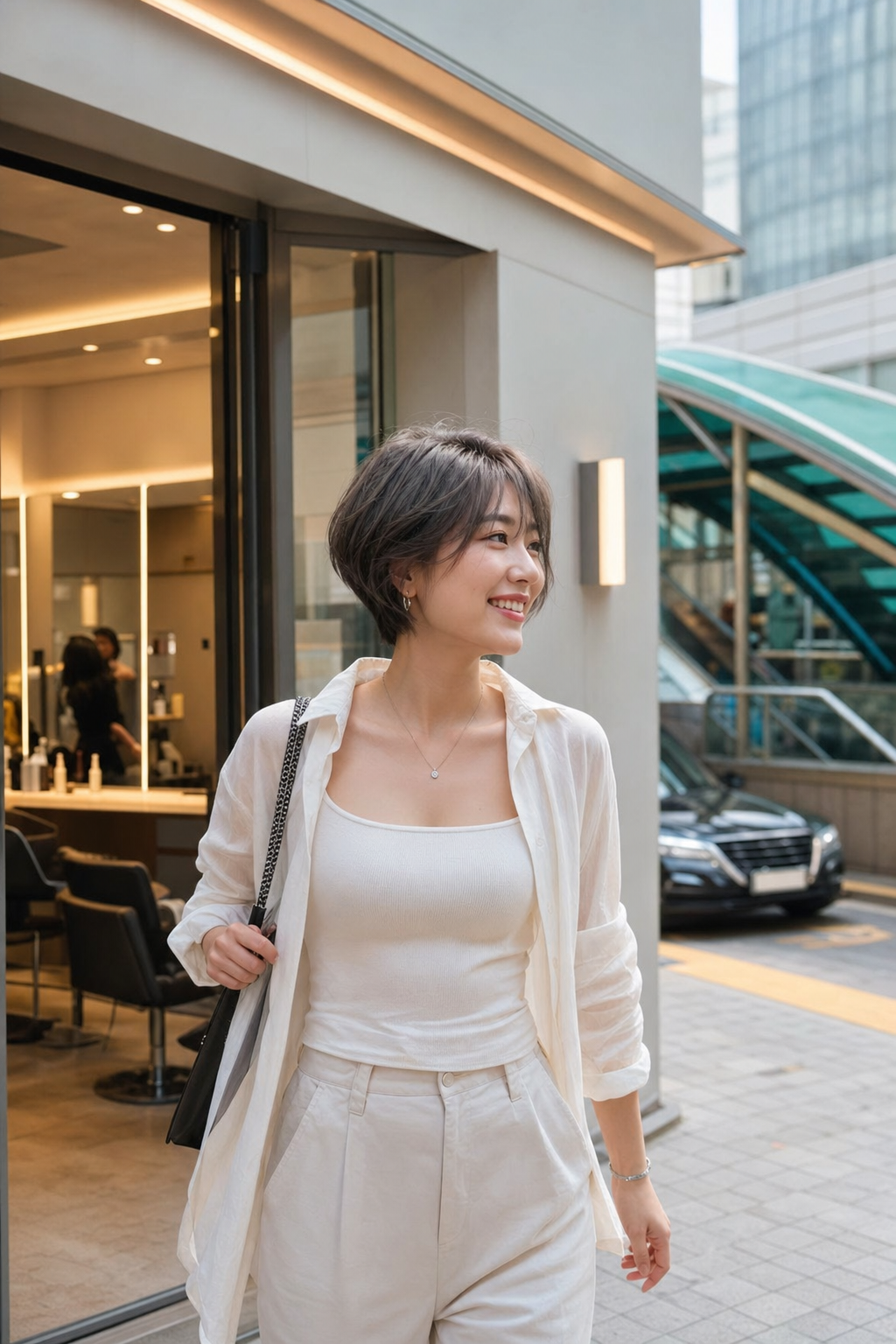 영등포 미용실의 편리한 접근성과 세련된 외관