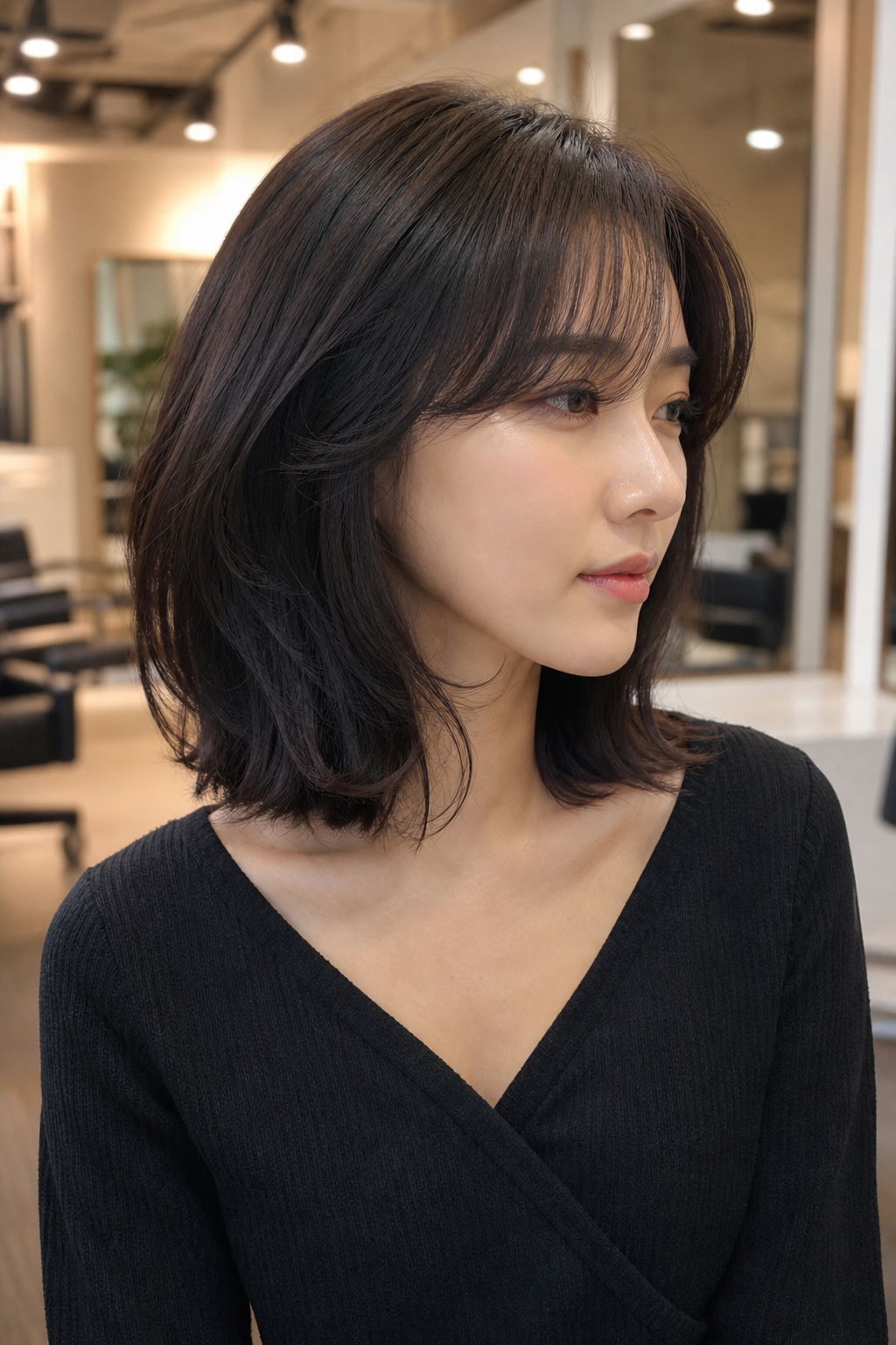 개성을 살리면서도 여성스러운 매력을 강조한 숏컷