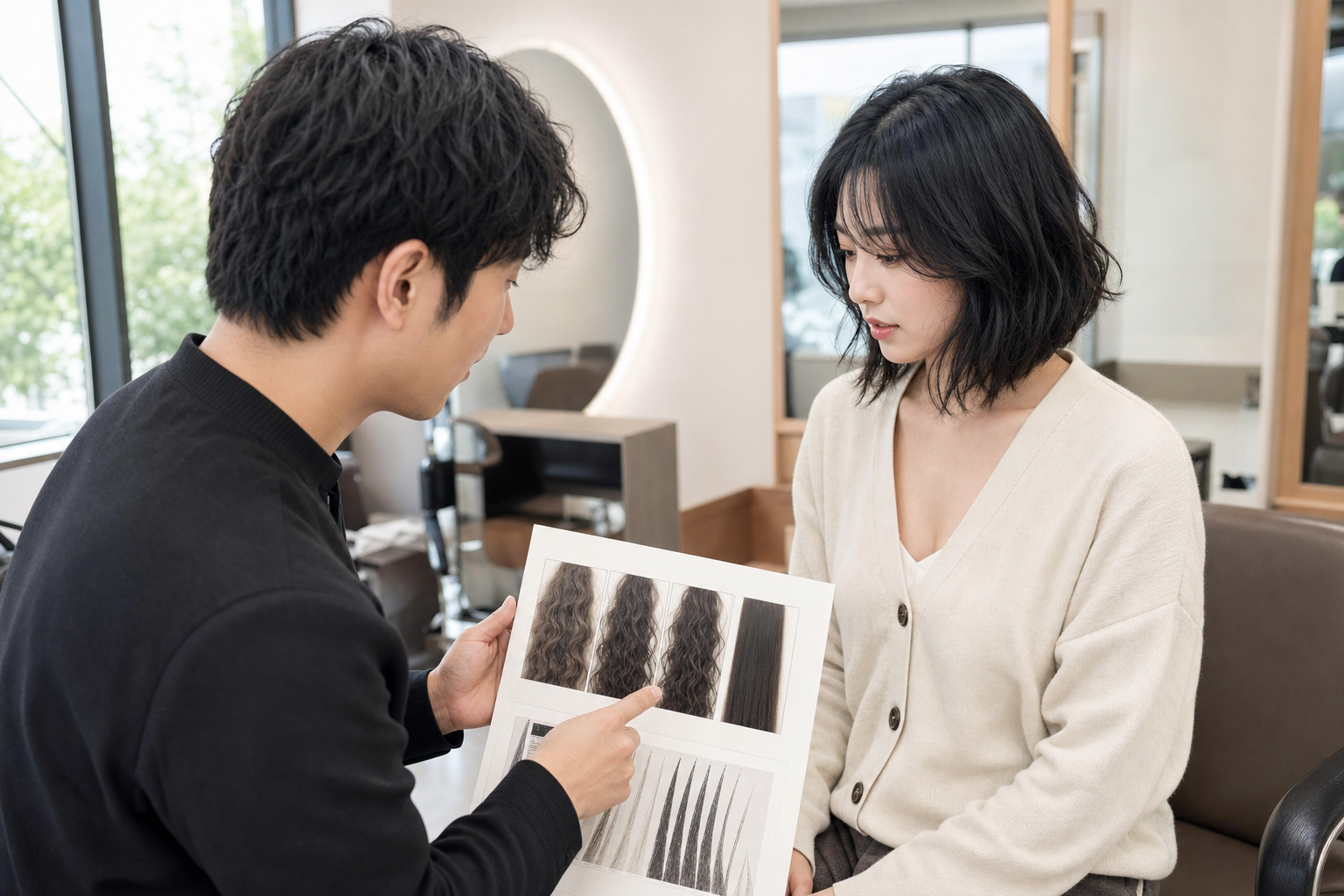 체계적인 상담 중심의 레이어드 컷·맞춤 시술