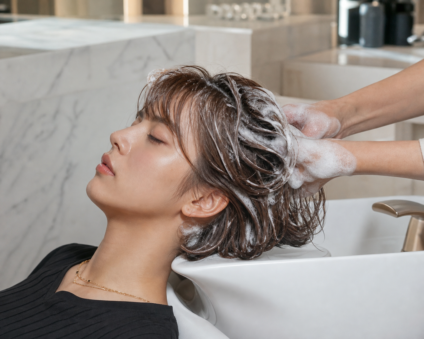 향과 사용감이 중요한 명품샴푸의 대표 이미지