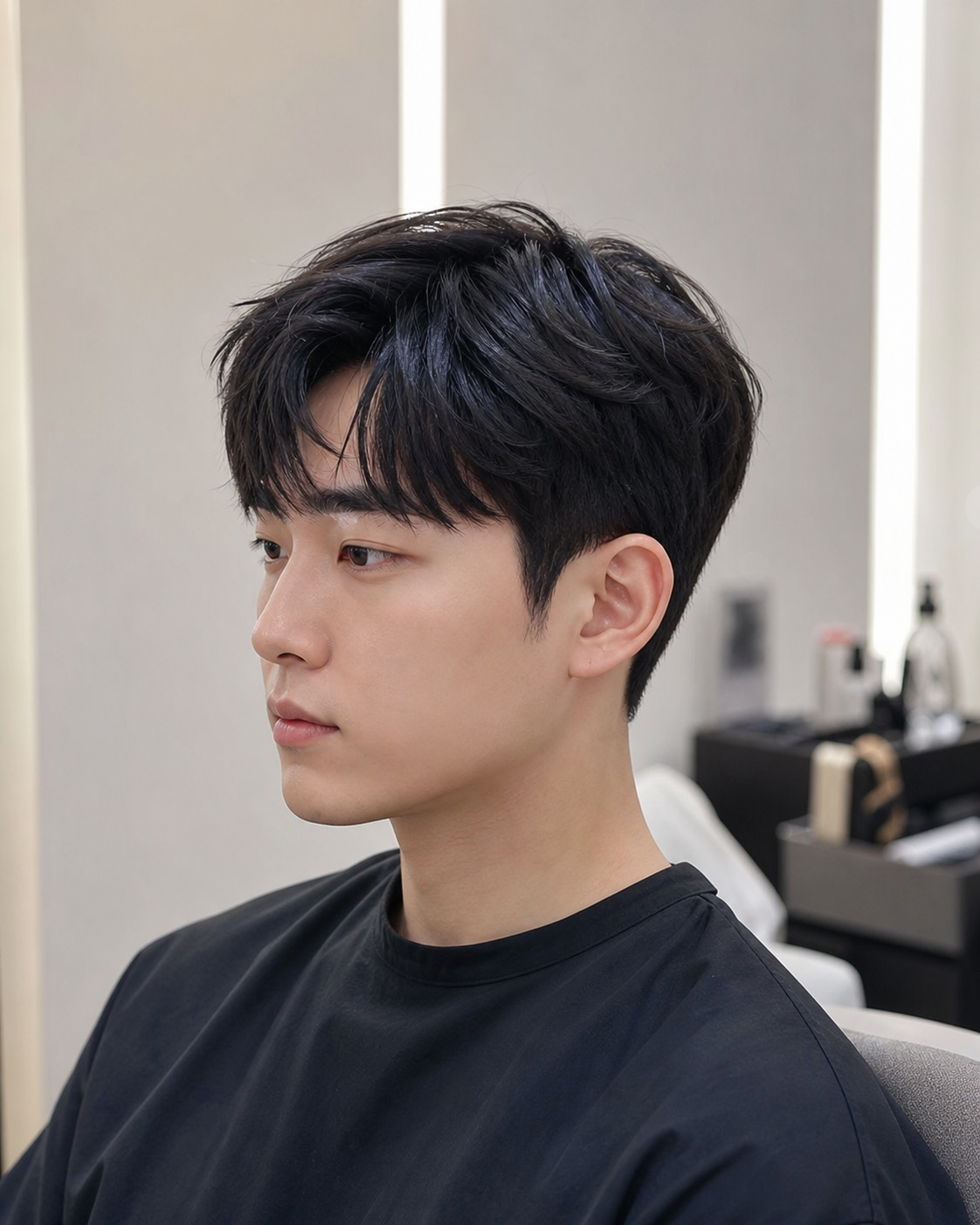 과하지 않은 자연스러운 포마드 느낌