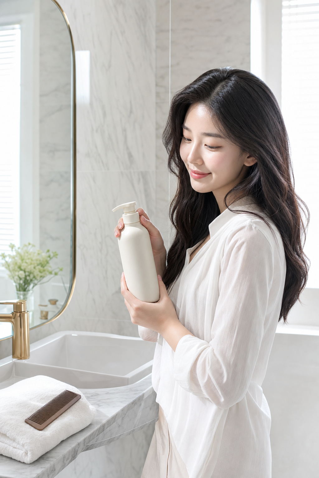 사춘기 지성두피를 위한 데일리 관리 이미지
