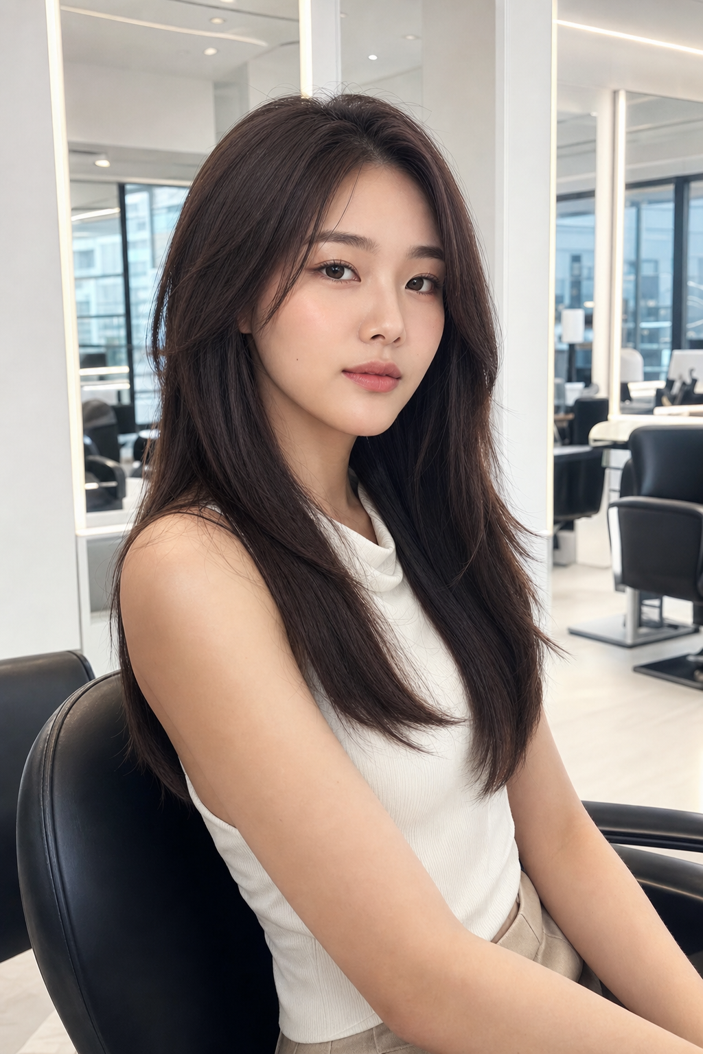 염색 후에도 선명하고 건강하게 빛나는 모발