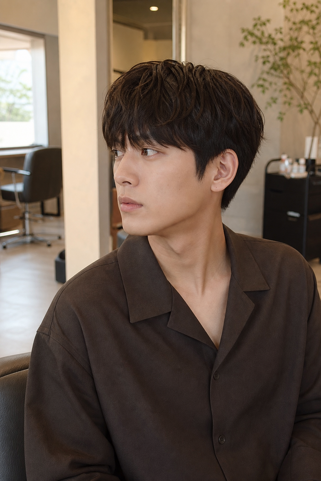 차은우의 '너에게 다이브' 내추럴 댄디컷 스타일