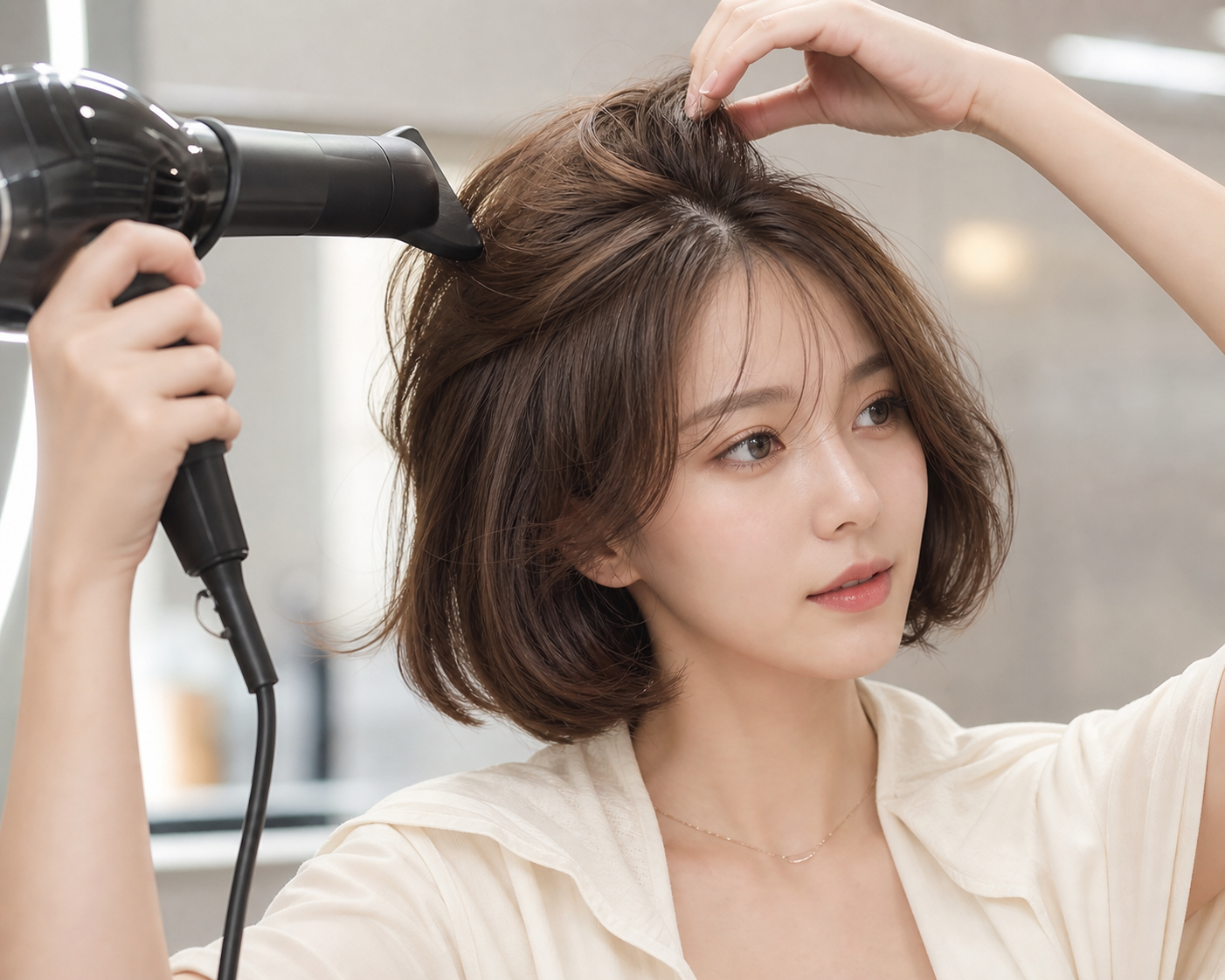 뿌리 볼륨과 가르마 연출이 명품샴푸 선택의 핵심이 된다