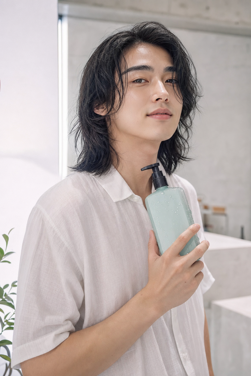 실사용 중심의 박하쿨샴푸 라이프스타일 이미지